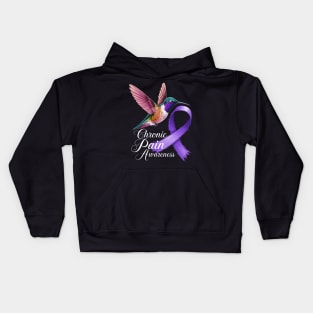 support CHRONIC PAIN Awareness Kids Hoodie